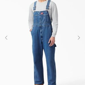 Dickies Blue Denim Carpenter Overalls